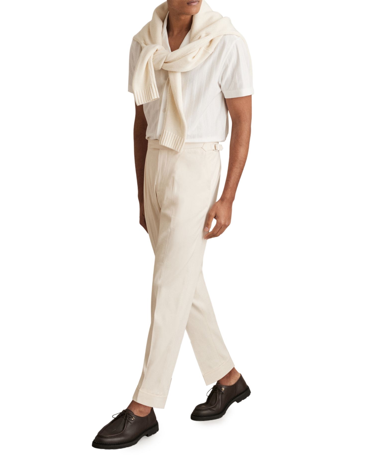 Men's Cantwell Stretch-Cotton Tapered Pants