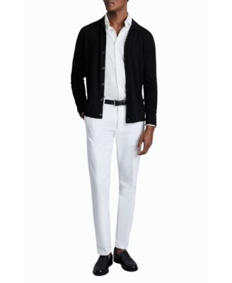 Men's Merino Wool Button-Through Cardigan