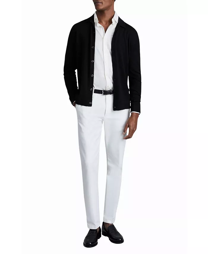 Men's Forbes Merino Wool Button-Through Cardigan - thumbnail 5