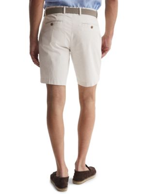 Men's Modern Fit Cotton Blend Chino Shorts