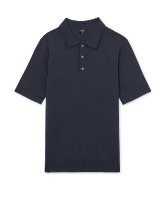 Men's Merino Wool Short-Sleeve Polo Shirt