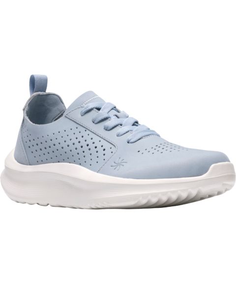Женские кроссовки Clarks Cloudsteppers Solevana Style Lace-Up, цвет: Светлый синий
