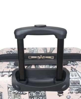 Karl In Paris Medium Upright Suitcase