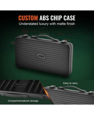 300-Piece Poker Chip Set with Case and Casino-Style Chips