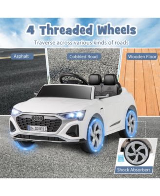 12V Kids Ride on Car Licensed Audi SQ8 with Remote Control and 3 Speeds
