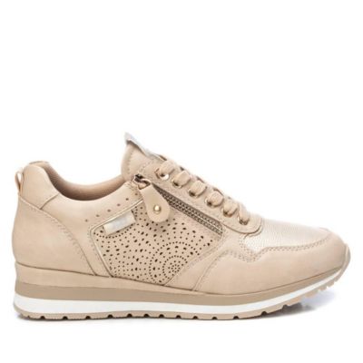 Women's Side Zipper Casual Sneakers