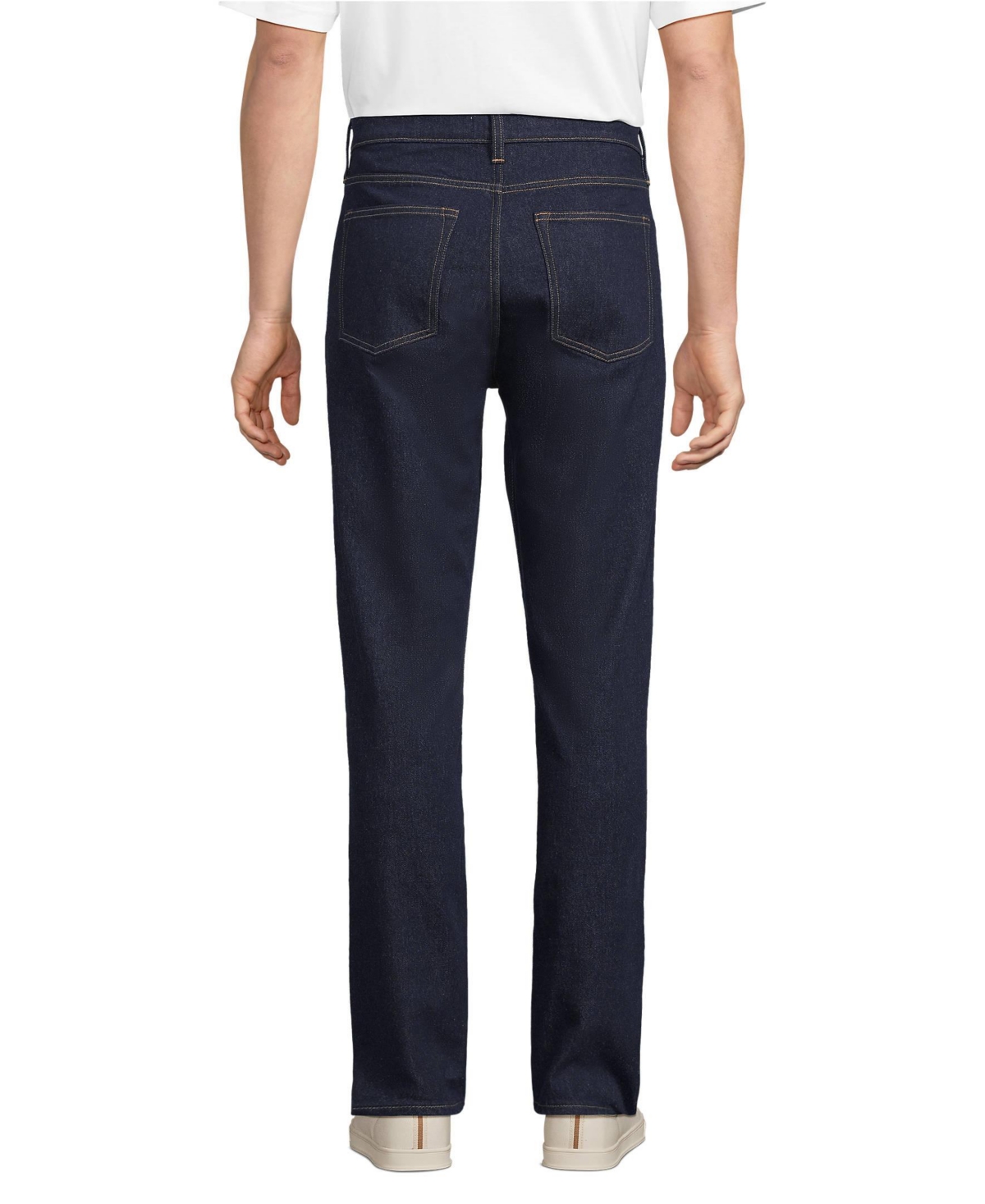 Lands' End Men's Stretch Slim Fit Forever Blue Jean