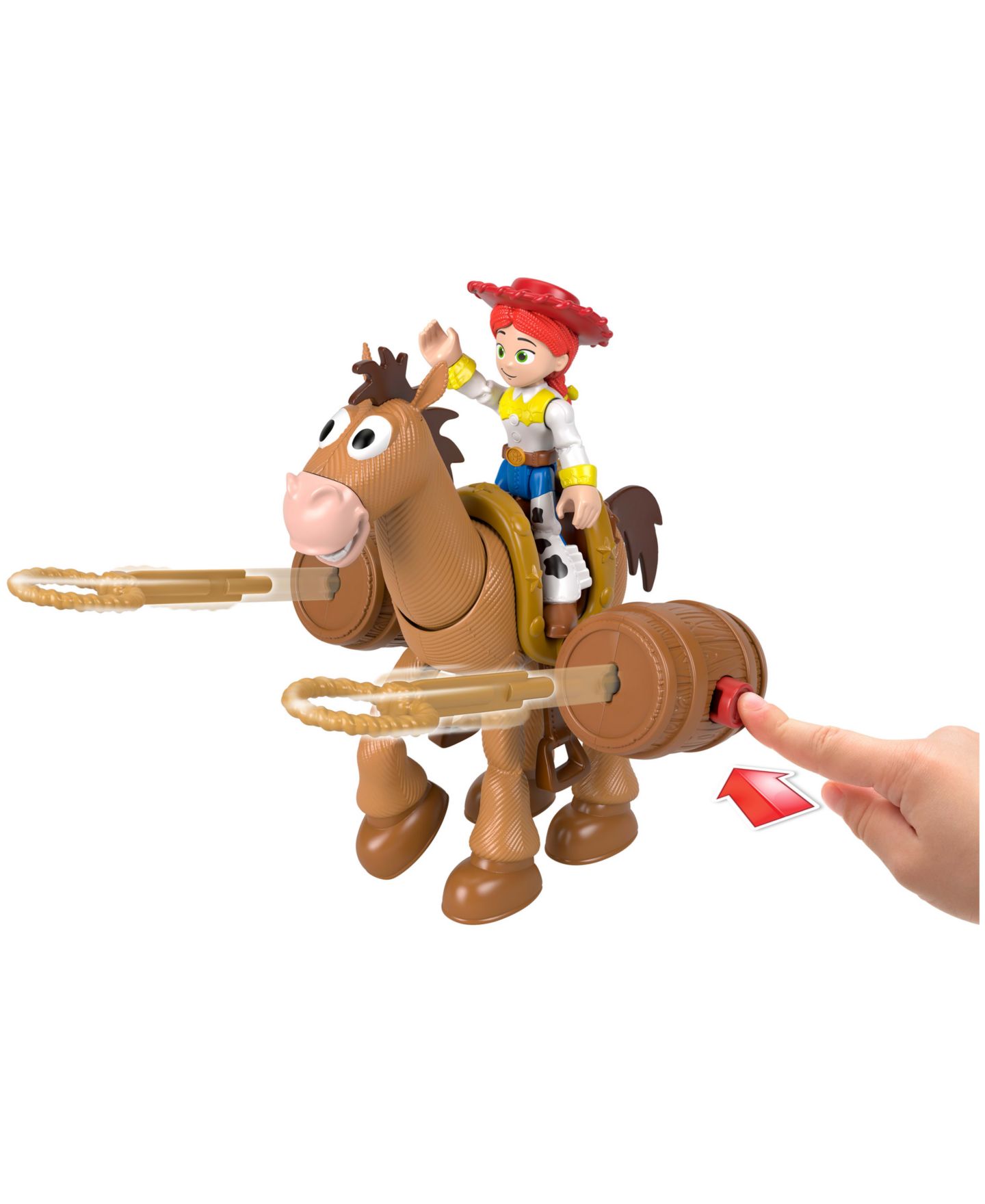 Детский игровой набор Imaginext Jessie and Bullseye Play Set — фото 3