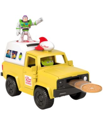 Disney and Pixar Toy Story Pizza Planet Truck with Buzz Lightyear and Alien Action Figures