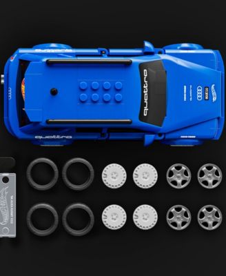 Hot Wheels 94 Audi Avant RS2 Building Toy Kit, 253 Pieces