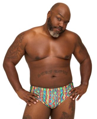 Men's The Two Legits Drawcord Swim Briefs