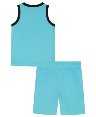 Boys' 2T-7 Basketball Jersey Tank Top and Shorts, 2-Piece Set