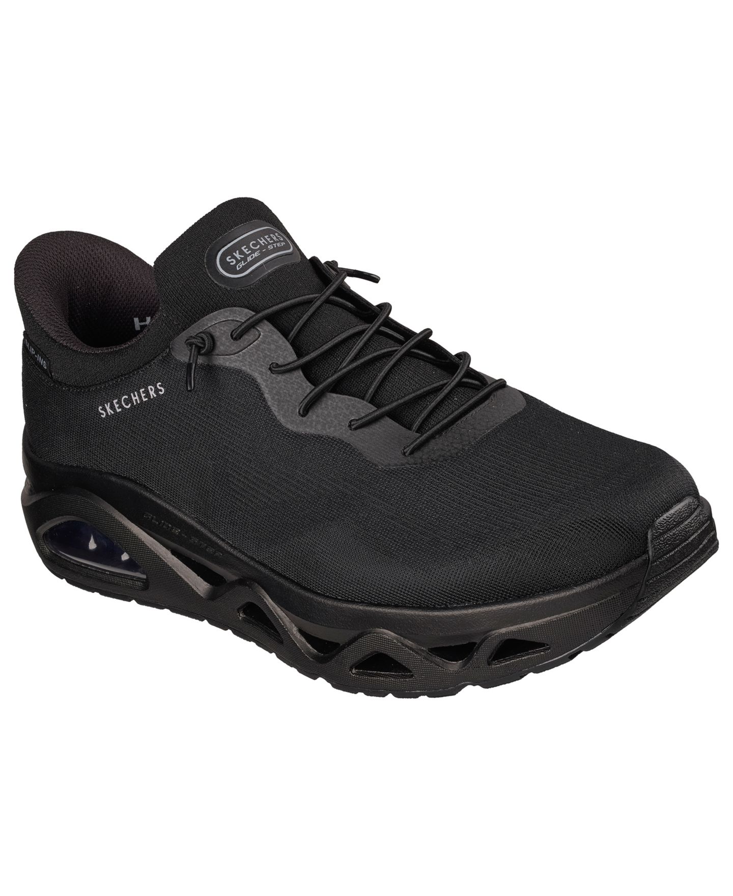 Мужские кроссовки Skechers Slip-Ins: UNO Glide-Step - Air Gliders Casual, цвет: Чёрный — фото 1