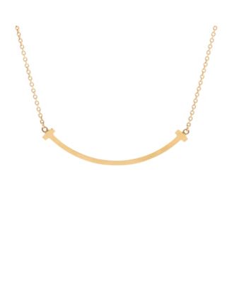 T Smile Pendant Necklace