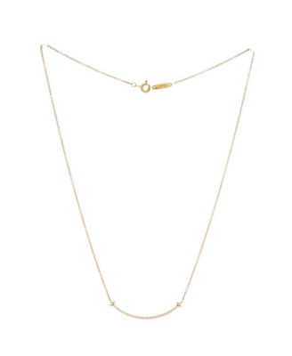 T Smile Pendant Necklace