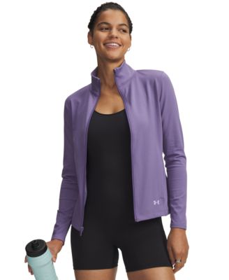 Women's Motion Zippered Mock-Neck Jacket
