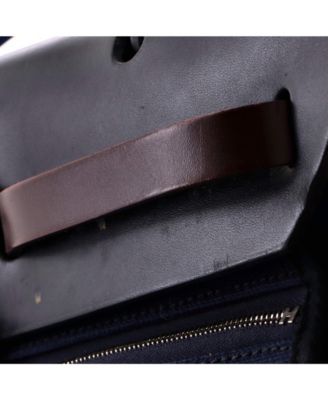 31 Herbag Zip Leather and Toile