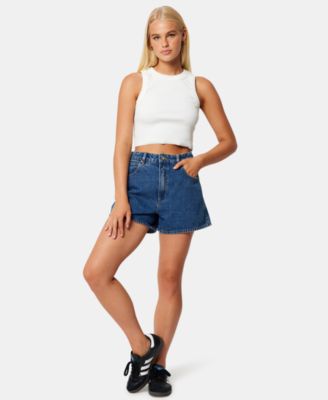 Women's Venice Bella Mid-Rise Denim Shorts