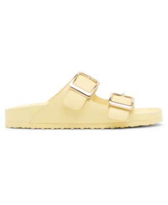 Bodie Buckle Footbed Slide Sandals