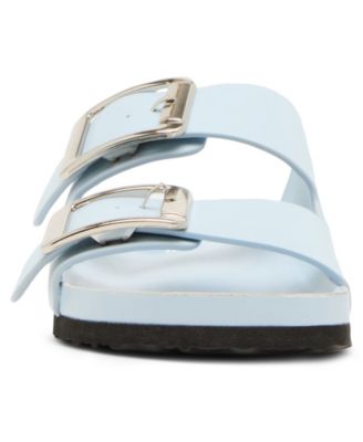 Bodie Buckle Footbed Slide Sandals