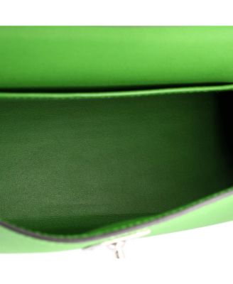 Kelly 20 Handbag Tricolor Epsom with Palladium Hardware