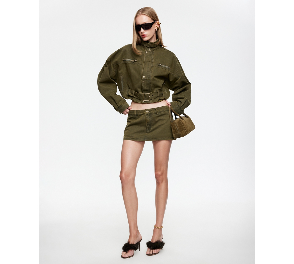 Lioness Women's Rhode Low-Rise Mini Skirt