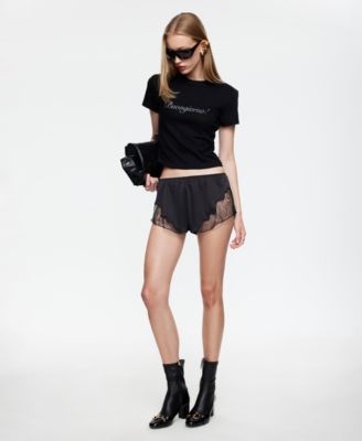 Women's Paradise Low-Rise Mini Shorts