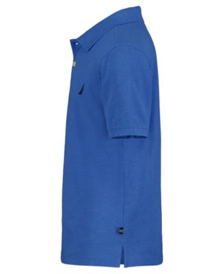 Boys' 8-20 Anchor Solid Button-Front Polo Shirt