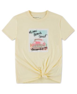 Girls' Miami Beach Side Knot Crewneck T-Shirt