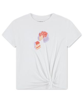 Girls' Cake Side Knot Crewneck T-Shirt