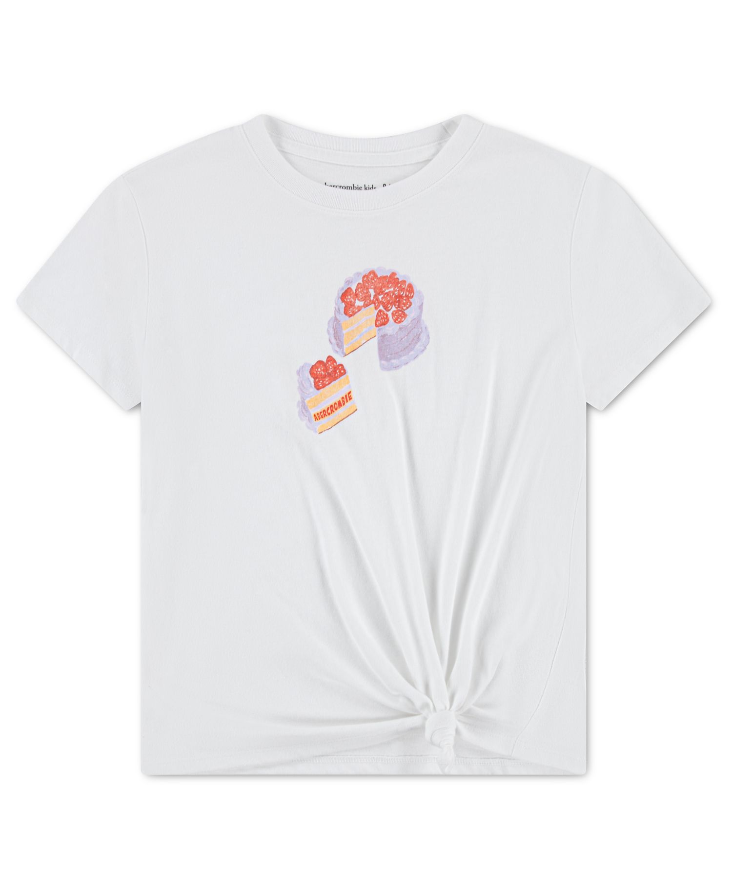 Girls' Cake Side Knot Crewneck T-Shirt