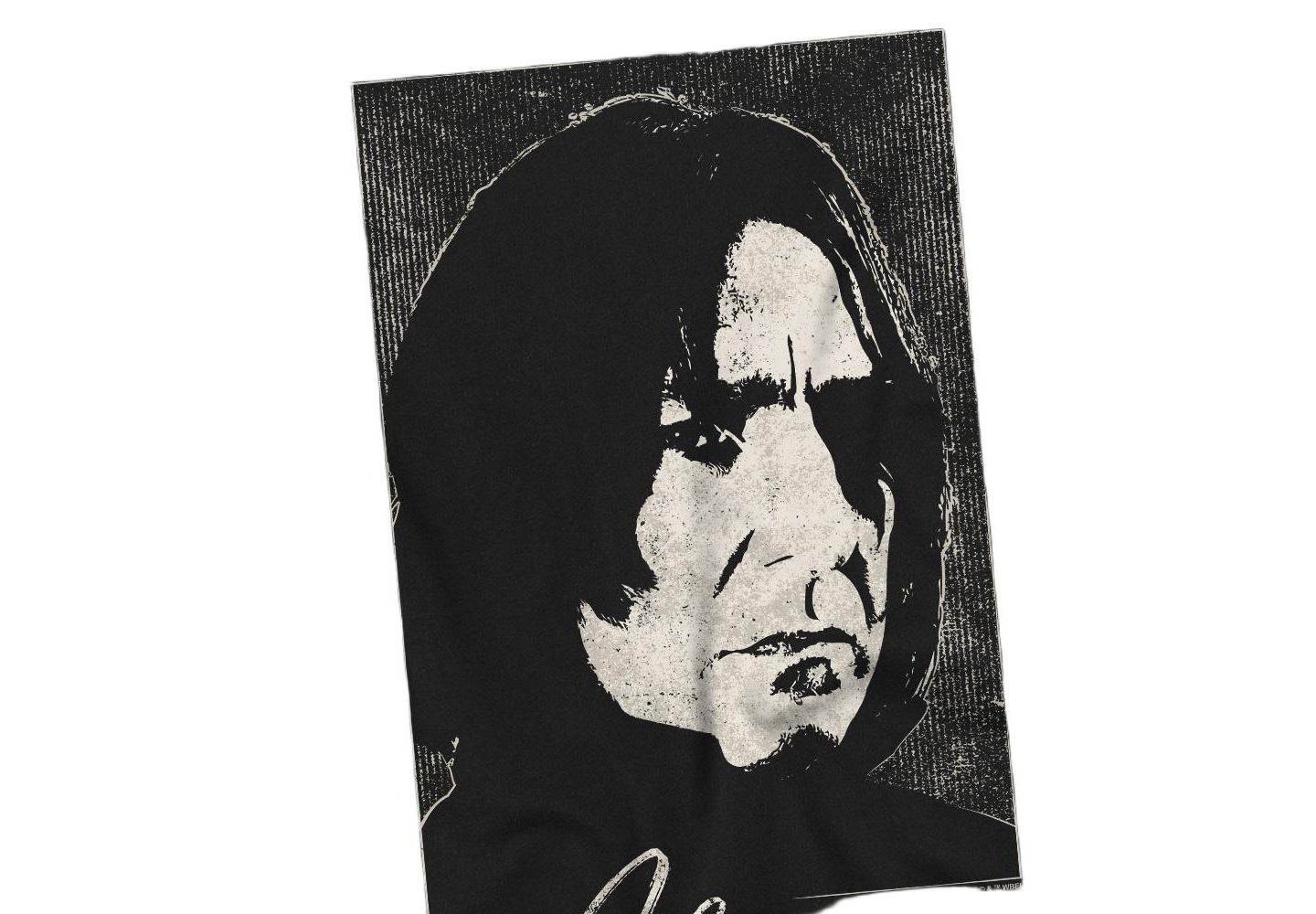 Мужская футболка Harry Potter Severus Snape Always Valentine, цвет: Чёрный — фото 3