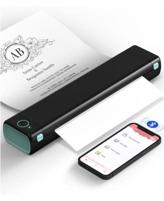 M08F Letter Thermal Printer, Portable Wireless Tattoo Stencil Printer