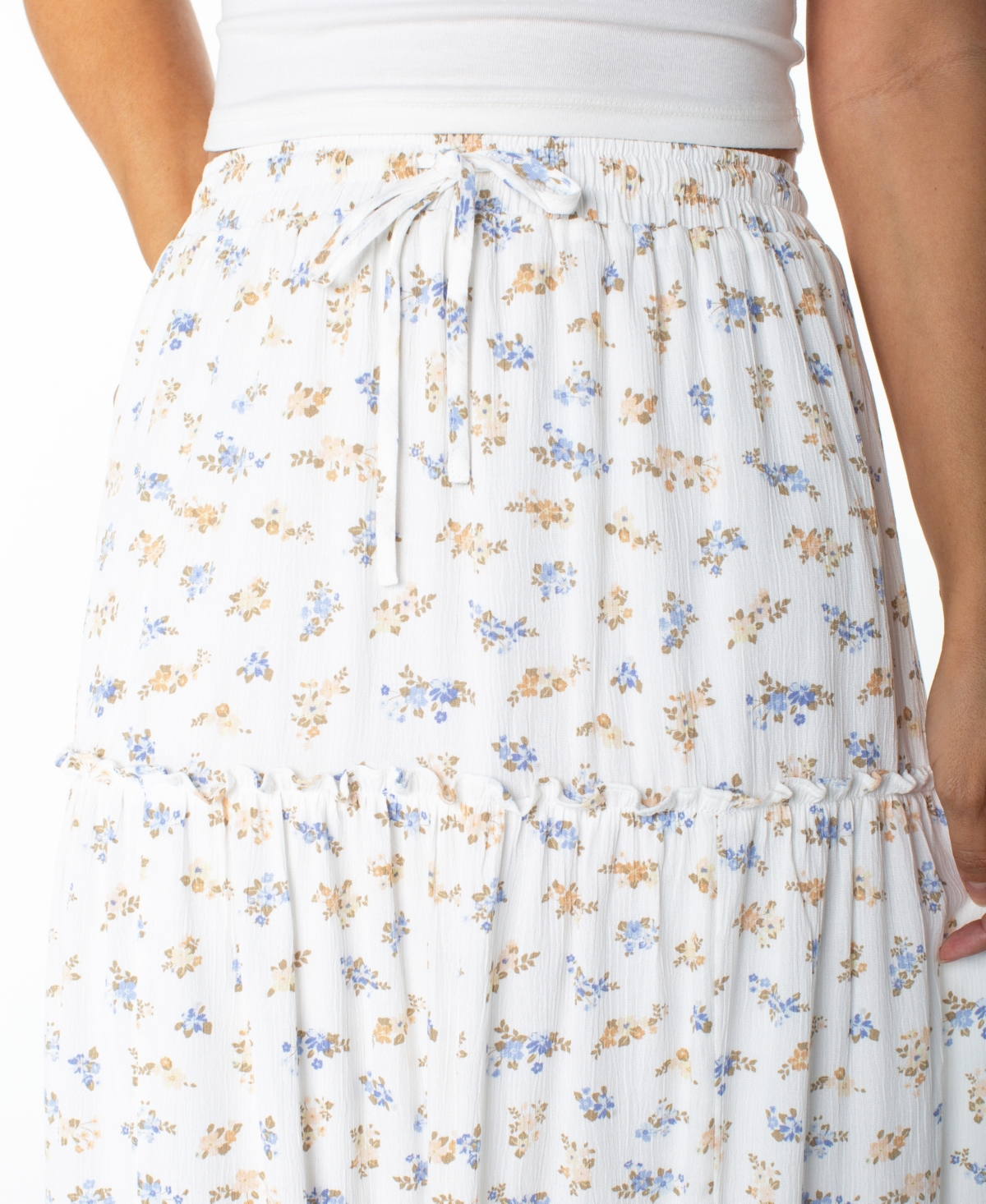 Celebrity Pink Juniors' Tiered Maxi Skirt