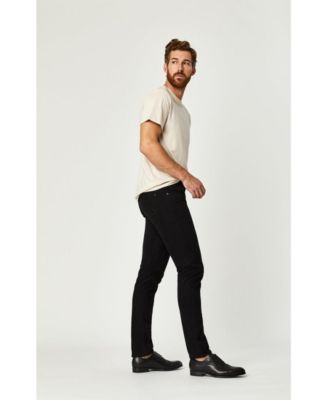 Men's Mavi Jake Slim Leg in Black Williamsburg