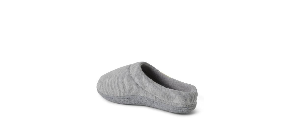 Dearfoams Women's Lacey Rib Knit House Shoe Clog Slipper