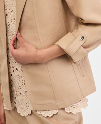 Petite Notch Collar Jacket