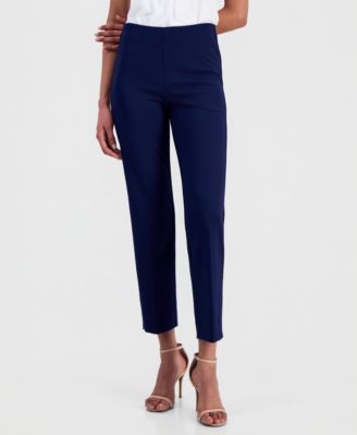Women's Pull-On Hollywood Waist Straight Ankle Pants