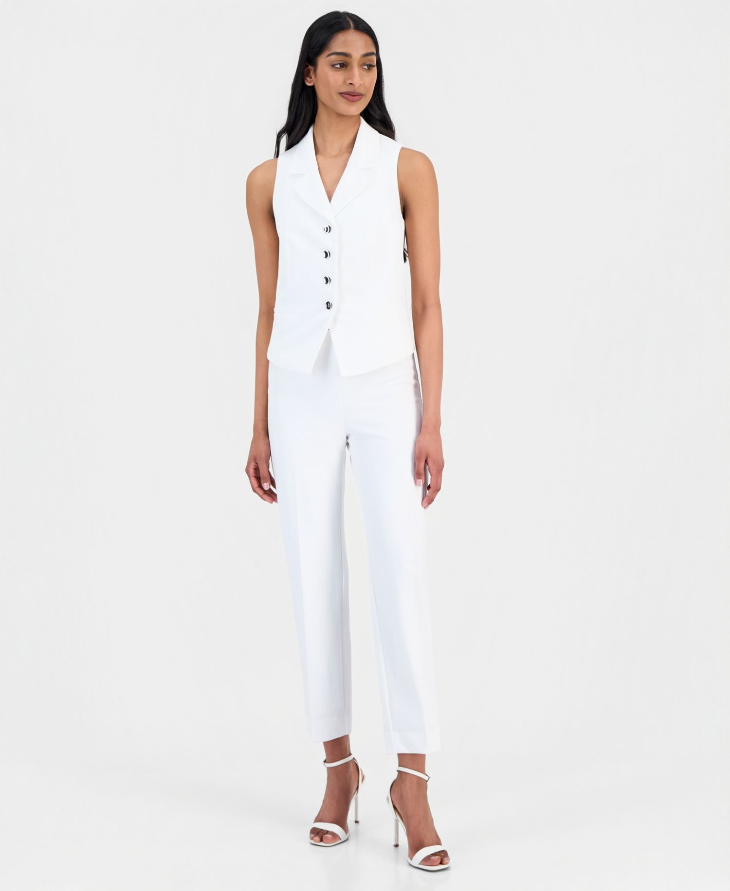 Women's Four-Button Notch-Lapel Vest