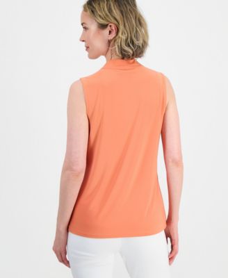 Women's V-Neck Sleeveless Top