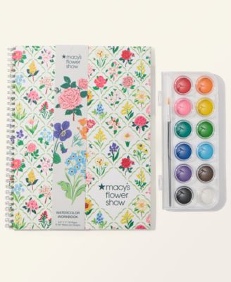 Macy's - Watercolor Book & Paint Set