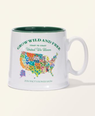 Flower Show U.S. Flower Map Mug