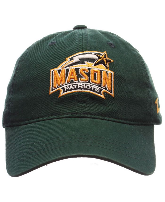 Zephyr Men's Adjustable Scholarship Hat - Charcoal, Washed Cotton, Embroidered - View #4
