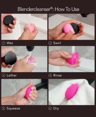 Blendercleanser Tool Scrub Charcoal Exfoliating Solid Soap, 3 oz.