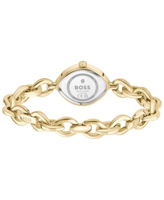 Women's Fiora Quartz Ionic Plated Thin Gold Steel Watch, 22.4mm