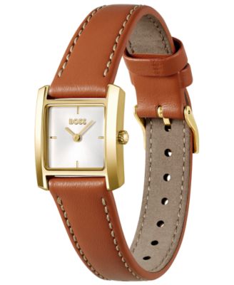 Women's Lucy Scala Quartz Camel Leather Watch, 22mm