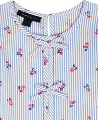 Toddler Girls' 2T-4T Round Neck Top and Cropped Leggings, 2-Piece Set