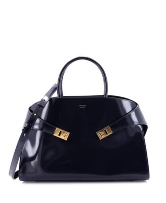 Large Hug Top Handle Bag Leather