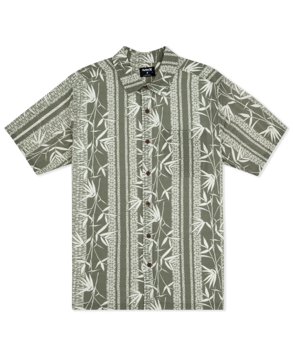 Hurley Men's Relaxed-Fit Point Collared Shirt