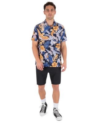 Men's Relaxed-Fit Point Collared Shirt